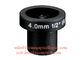 lente del tablero del IR del soporte del 1/2” 6m m F1.6 2Megapixel M12x0.5, lente de 6m m MTV para la cámara de seguridad proveedor