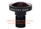 lente del soporte 185degree Fisheye de 1/2.5&quot; de 1.29m m 10Megapixel M12x0.5, lente de fisheye 4K para 360VR proveedor